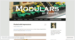 Desktop Screenshot of modularsbykristel.com