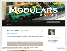 Tablet Screenshot of modularsbykristel.com
